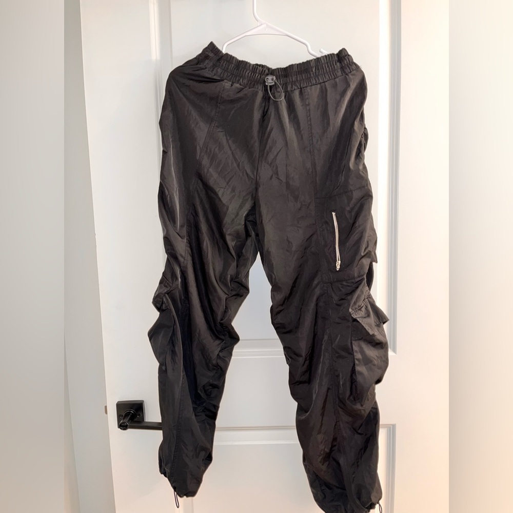Black cargo pants